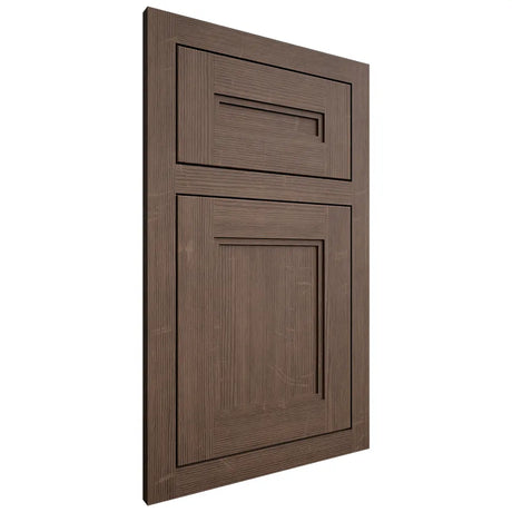 Shiloh Cabinetry Flush Inset Scottsdale White Oak Quarter Sawn Mineral Door