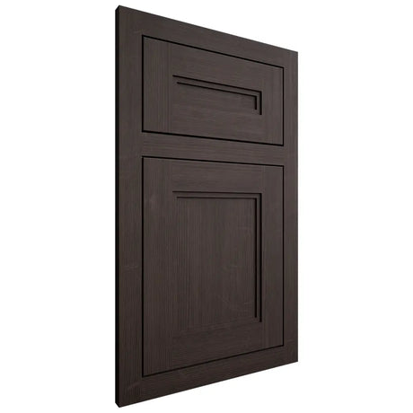 Shiloh Cabinetry Flush Inset Scottsdale White Oak Quarter Sawn Morel Door