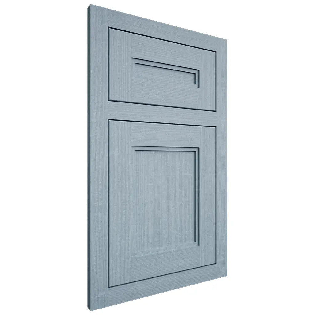 Shiloh Cabinetry Flush Inset Scottsdale White Oak Quarter Sawn Sky Door
