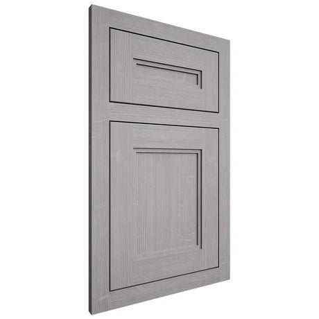 Shiloh Cabinetry Flush Inset Scottsdale White Oak Quarter Sawn Stratus Door