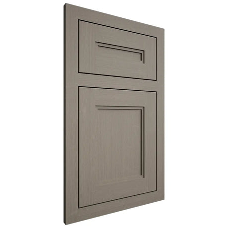 Shiloh Cabinetry Flush Inset Scottsdale White Oak Quarter Sawn Thyme Door