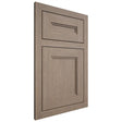 Shiloh Cabinetry Flush Inset Scottsdale White Oak Rift Cut Almond Door