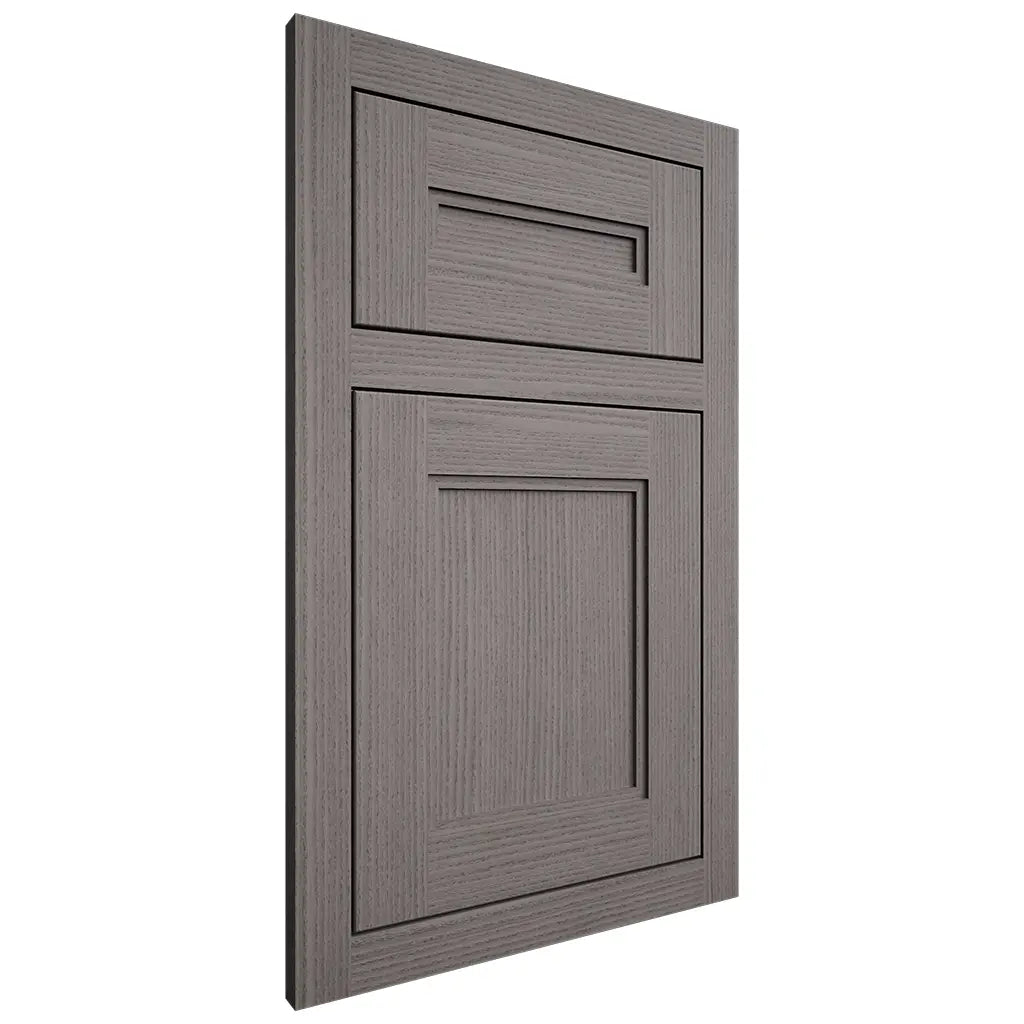 Shiloh Cabinetry Flush Inset Scottsdale White Oak Rift Cut Flagstone Door