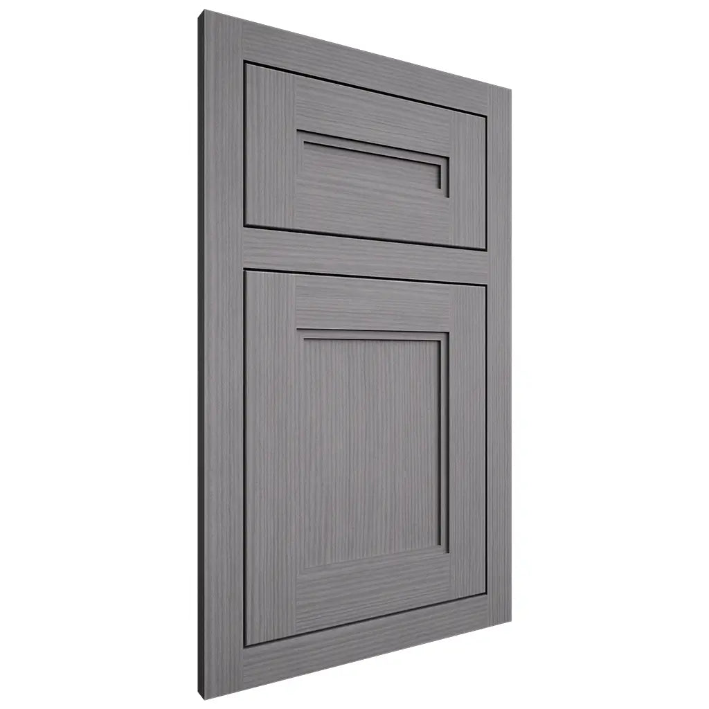 Shiloh Cabinetry Flush Inset Scottsdale White Oak Rift Cut Sterling Door