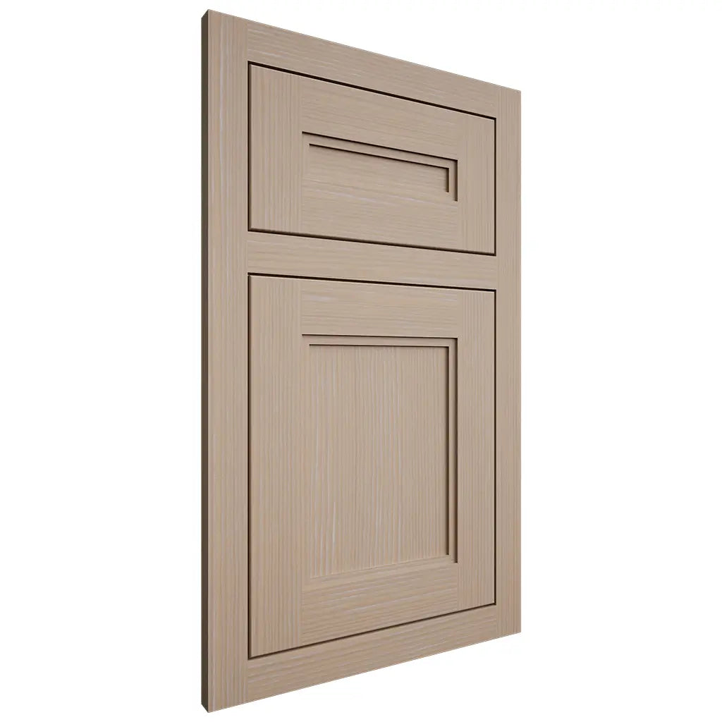 Shiloh Cabinetry Flush Inset Scottsdale White Oak Rift Cut Straw Door
