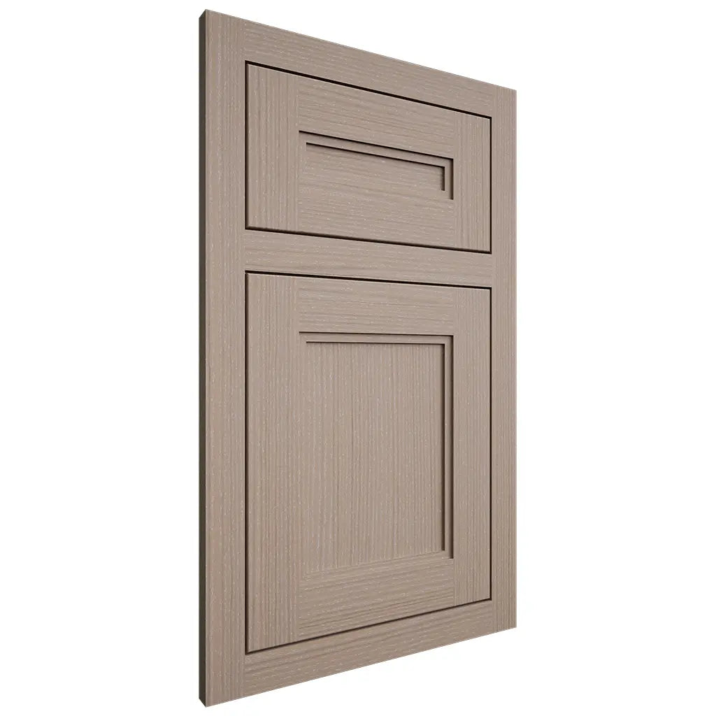Shiloh Cabinetry Flush Inset Scottsdale White Oak Rift Cut Whitewash Door