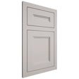 Shiloh Cabinetry Flush Inset Scottsdale One Paintable Amazing Gray Door