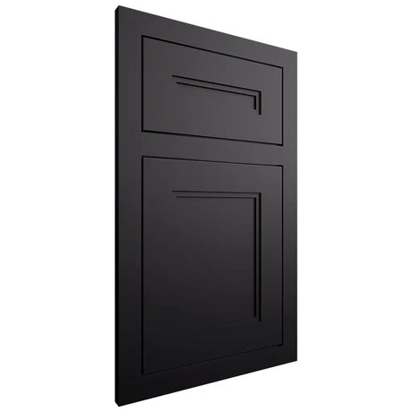 Shiloh Cabinetry Flush Inset Scottsdale One Paintable Black Door