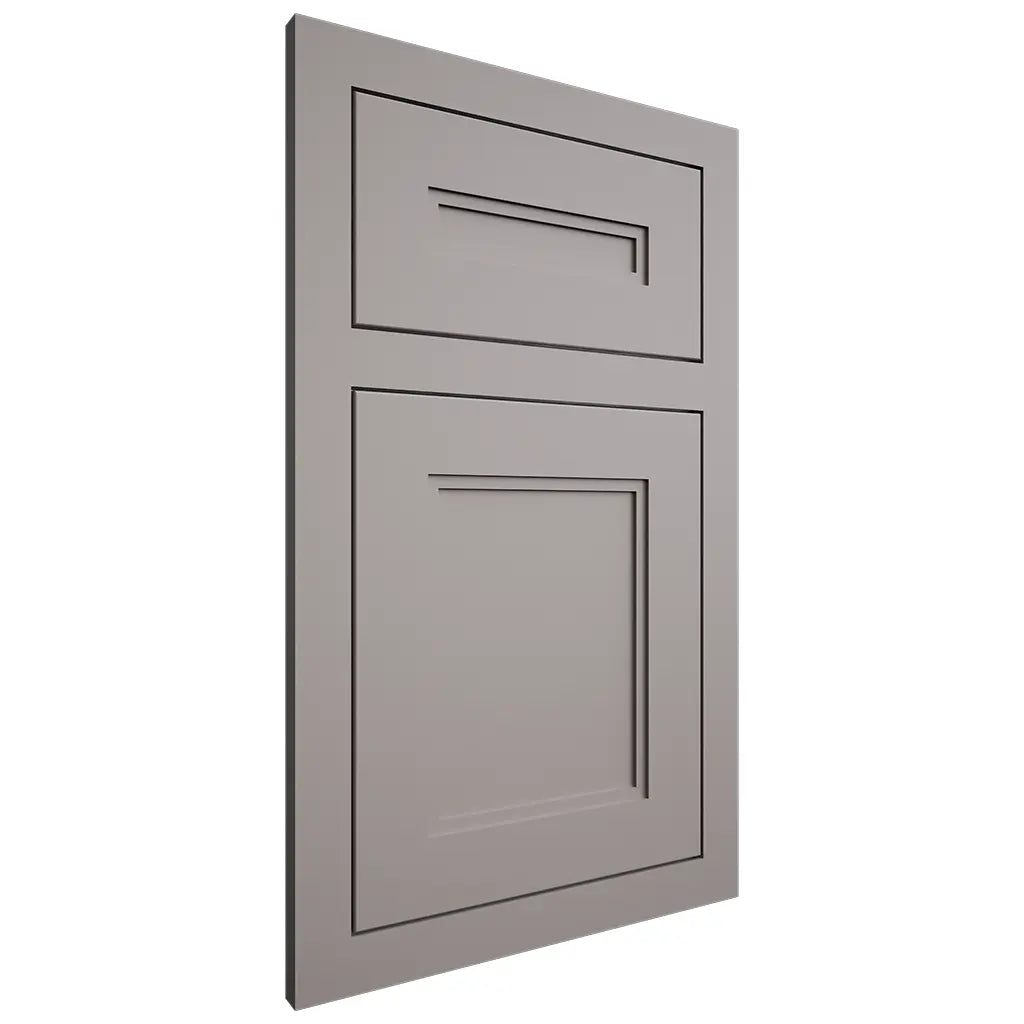 Shiloh Cabinetry Flush Inset Scottsdale One Paintable Dovetail Gray Door