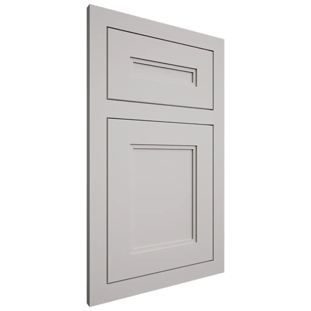 Shiloh Cabinetry Flush Inset Scottsdale One Paintable Mindful Gray Door