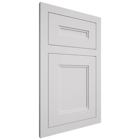 Shiloh Cabinetry Flush Inset Scottsdale One Paintable Pure White Door