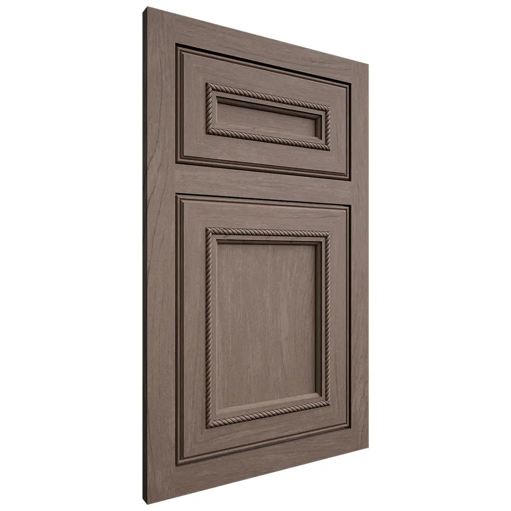 Shiloh Cabinetry Flush Inset Shelby Poplar Plain Cut River Rock Door