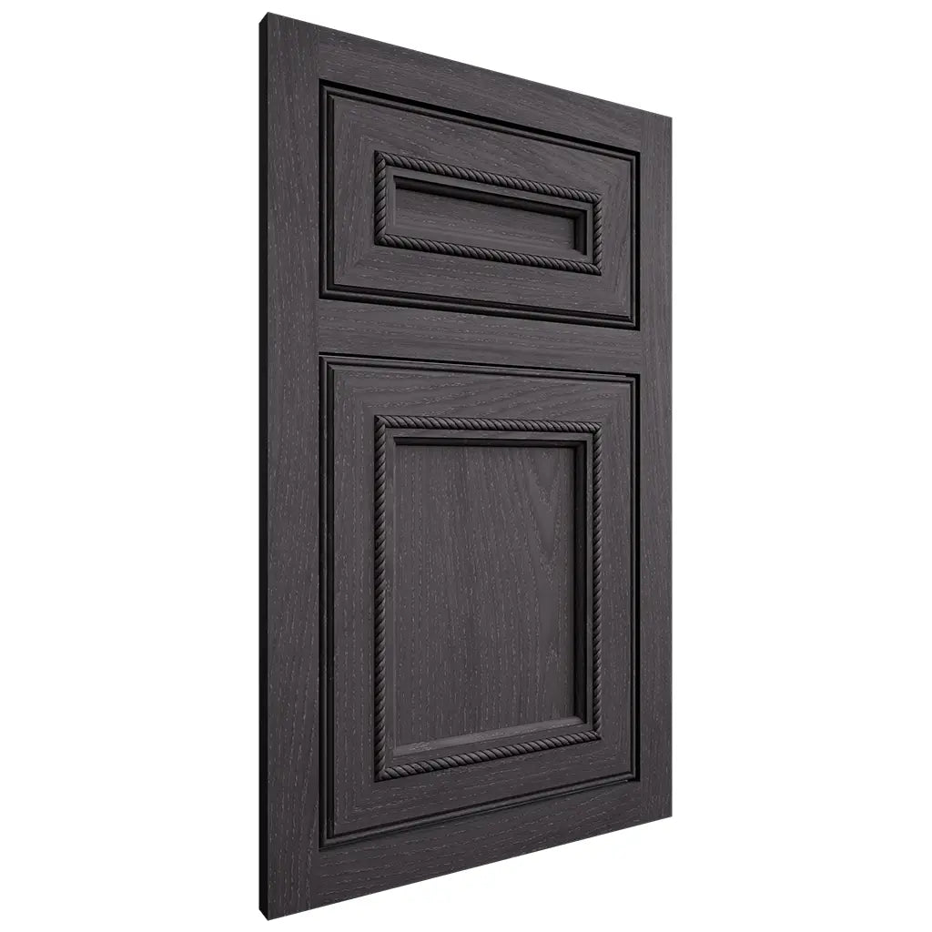 Shiloh Cabinetry Flush Inset Shelby Red Oak Plain Cut Harbor Door