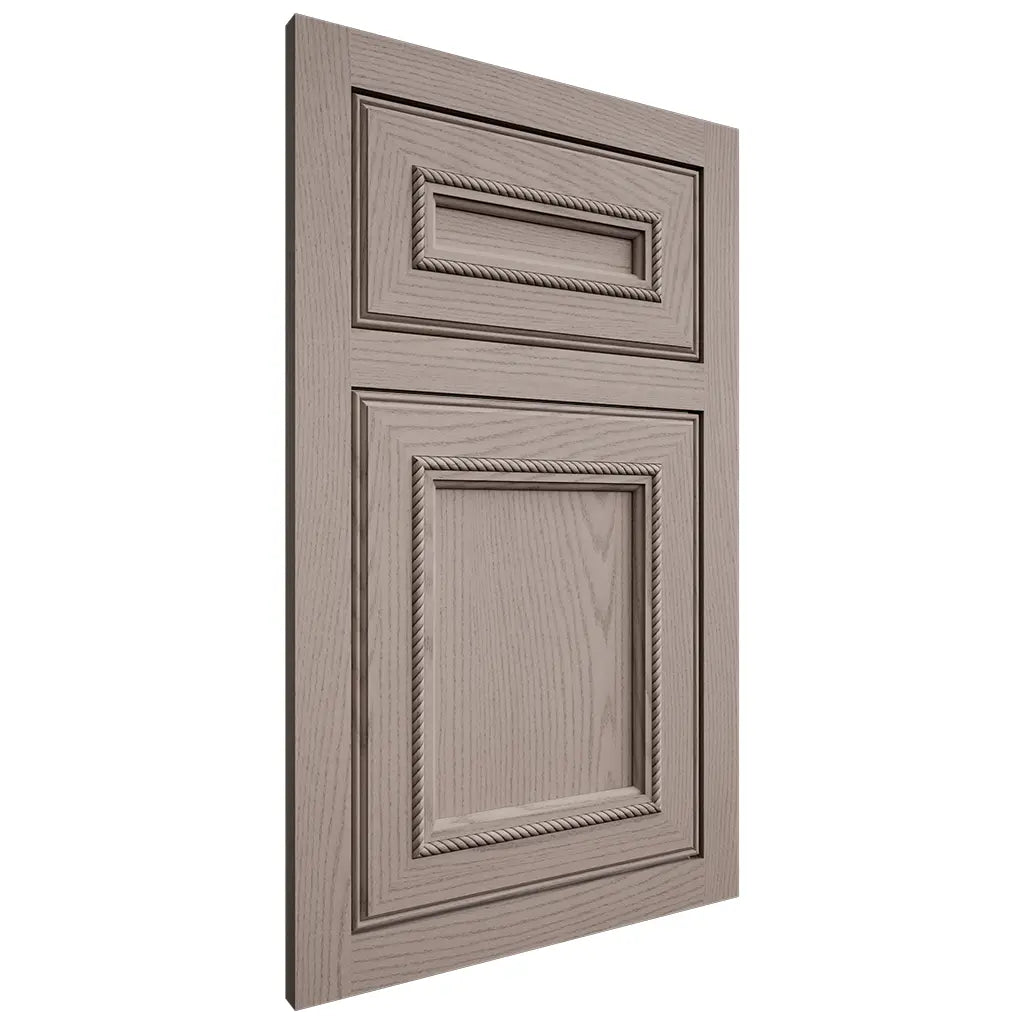Shiloh Cabinetry Flush Inset Shelby Red Oak Plain Cut Sterling Door