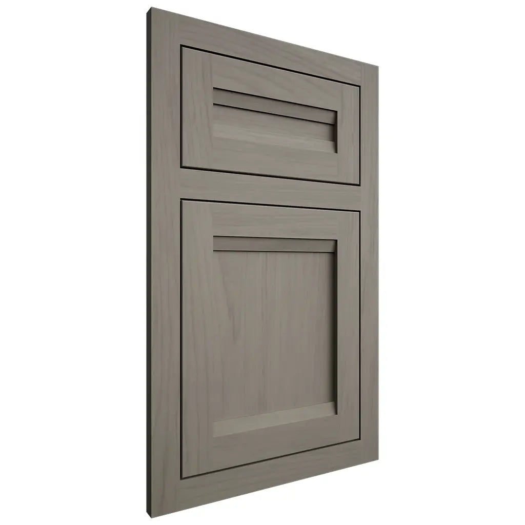 Shiloh Cabinetry Flush Inset Somerset Alder Plain Cut Thyme Door