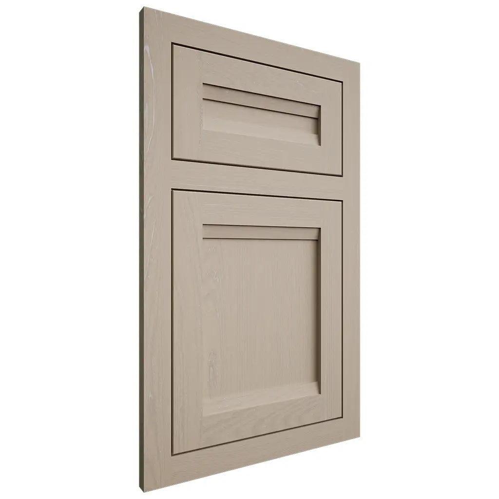 Shiloh Cabinetry Flush Inset Somerset Maple Plain Cut Pebble Door