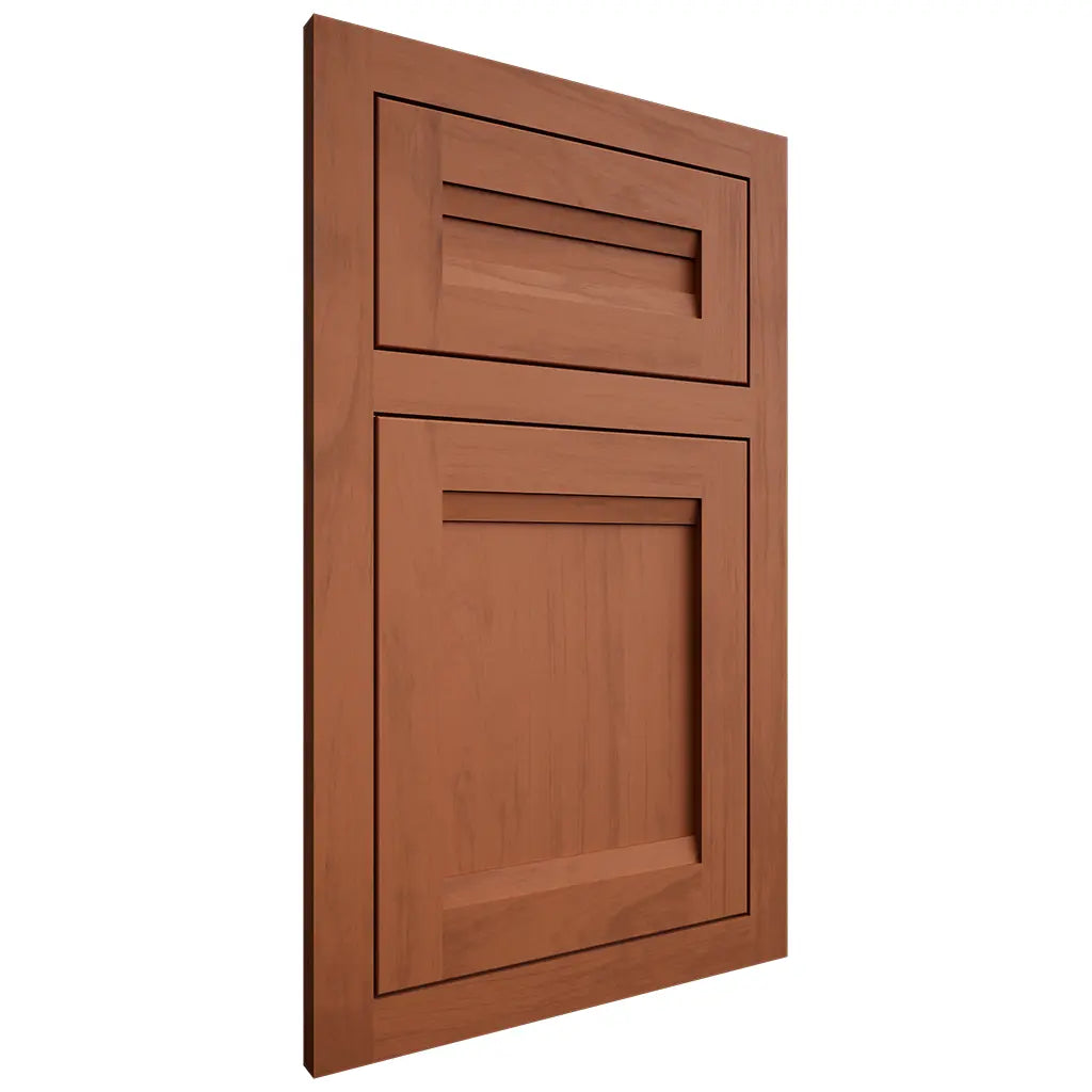Shiloh Cabinetry Flush Inset Somerset Maple Plain Cut Spice Door