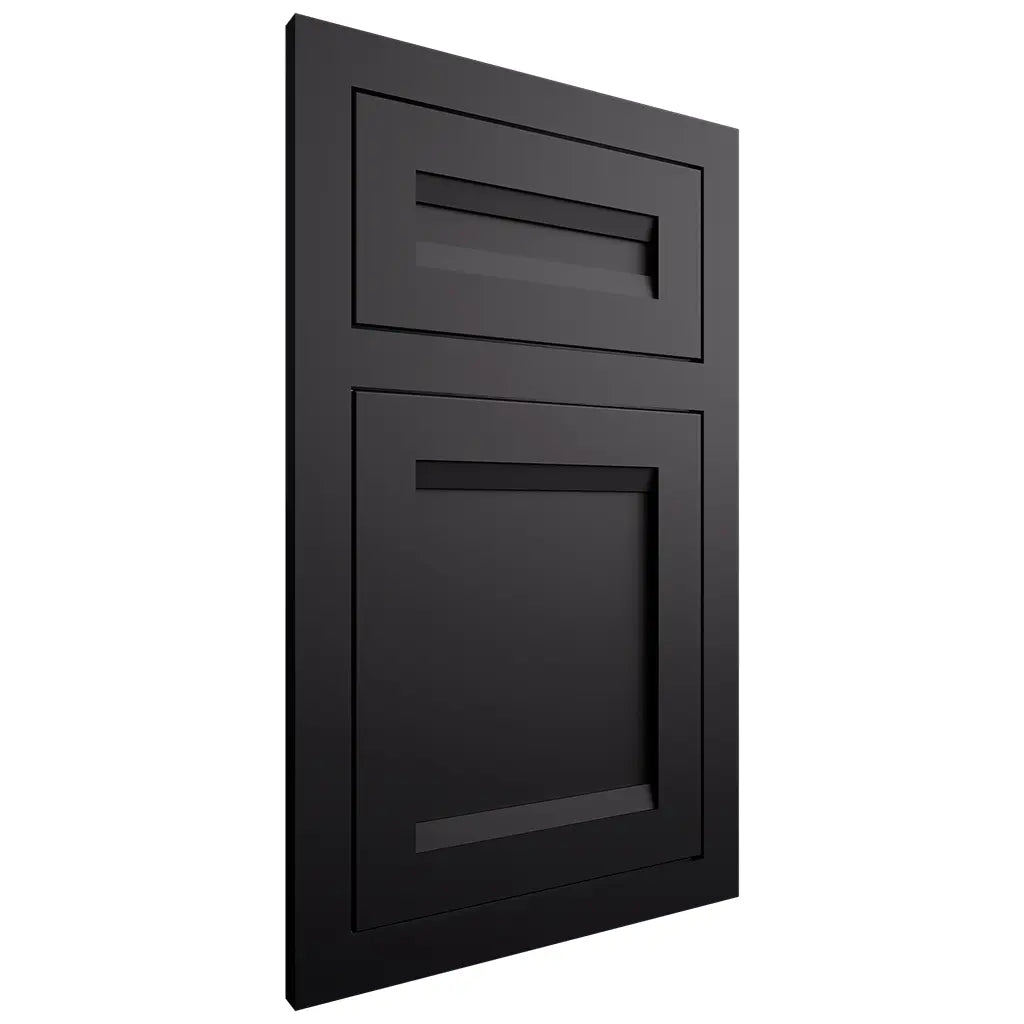 Shiloh Cabinetry Flush Inset Somerset Paintable Black Door