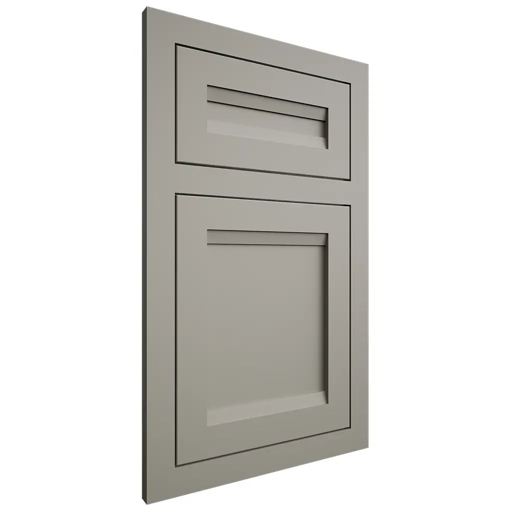 Shiloh Cabinetry Flush Inset Somerset Paintable Evergreen Fog Door