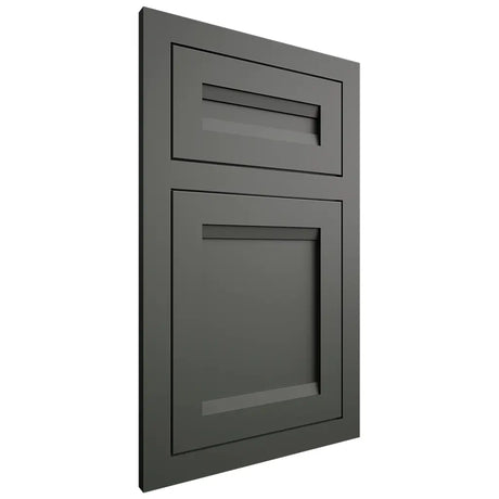 Shiloh Cabinetry Flush Inset Somerset Paintable Pewter Green Door