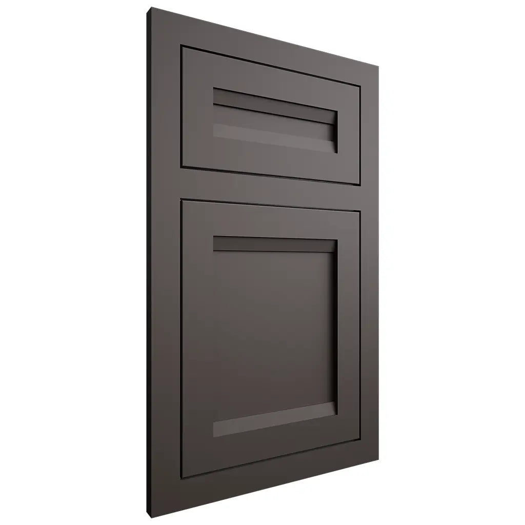 Shiloh Cabinetry Flush Inset Somerset Paintable Urbane Bronze Door