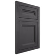 Shiloh Cabinetry Flush Inset Somerset Poplar Plain Cut Cadet Door