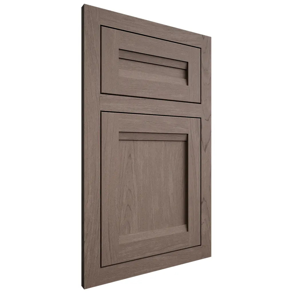 Shiloh Cabinetry Flush Inset Somerset Poplar Plain Cut River Rock Door