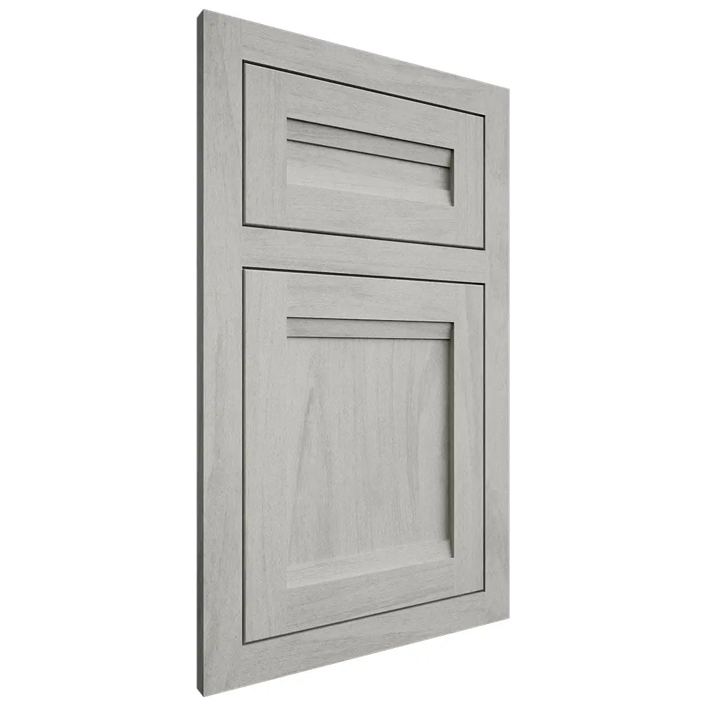 Shiloh Cabinetry Flush Inset Somerset Poplar Plain Cut Stratus Door