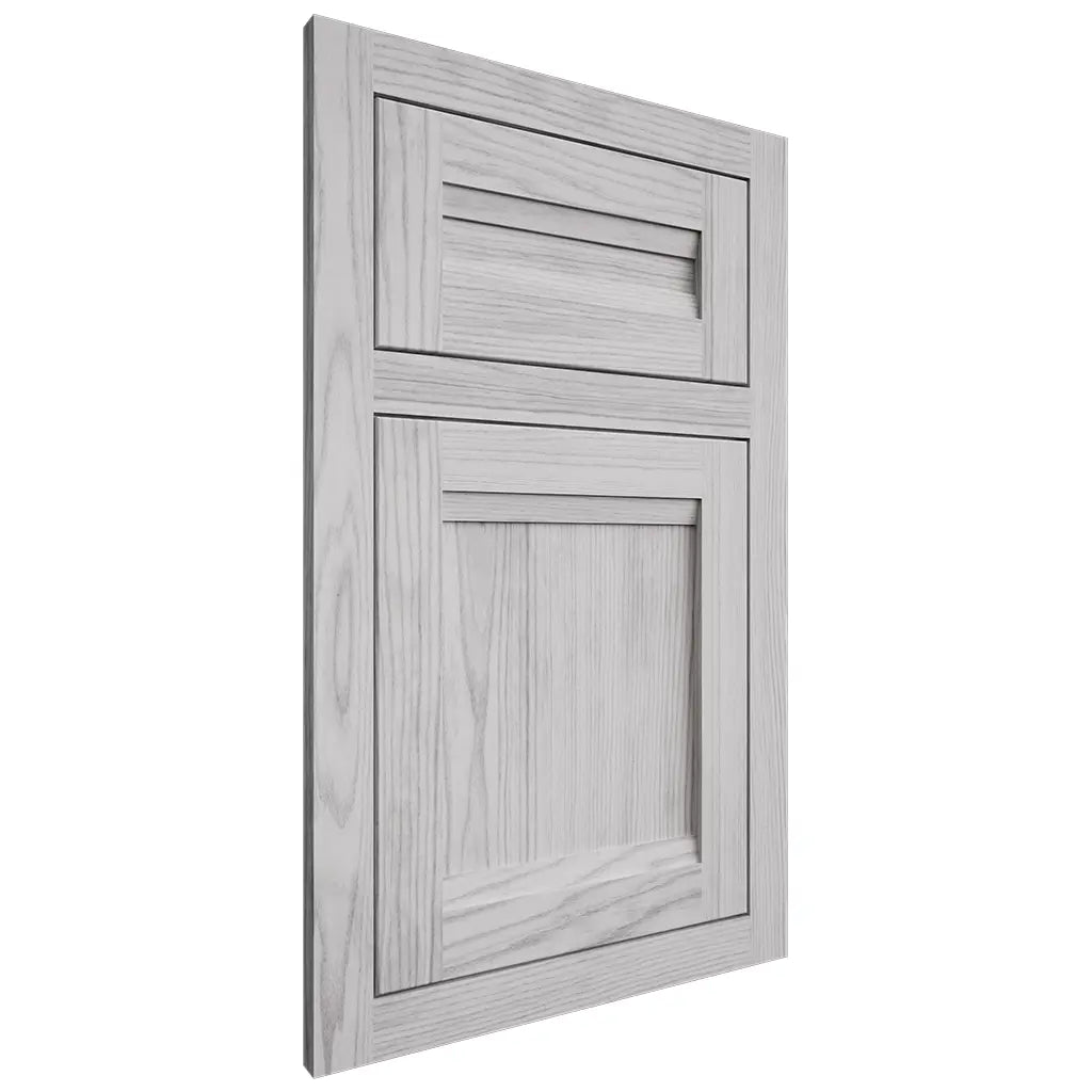 Shiloh Cabinetry Flush Inset Somerset Walnut Plain Cut Stratus Door