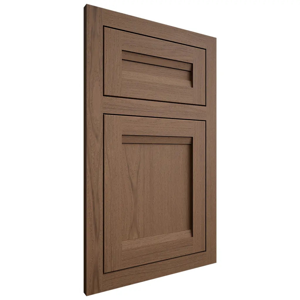 Shiloh Cabinetry Flush Inset Somerset White Oak Plain Cut Autumn Door
