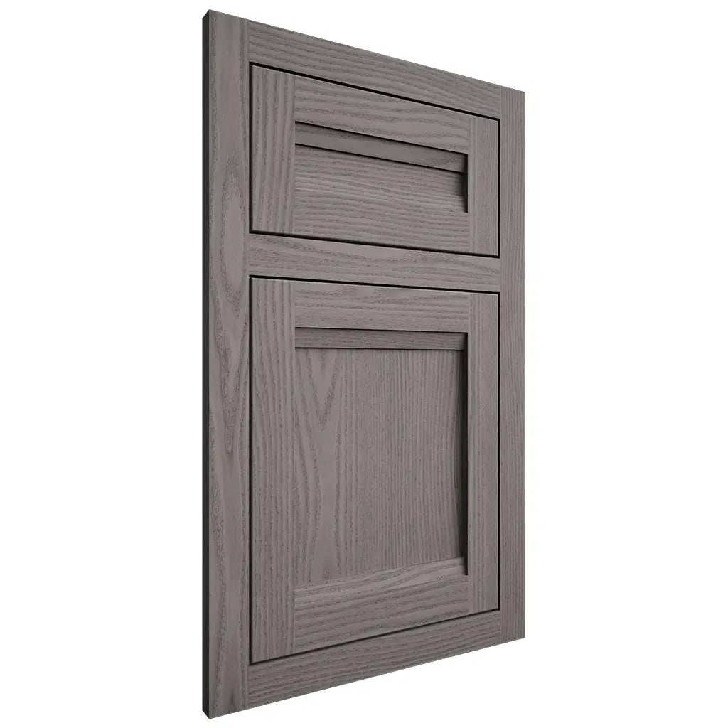 Shiloh Cabinetry Flush Inset Somerset White Oak Plain Cut Flagstone Door