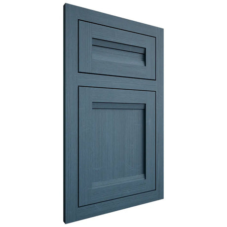 Shiloh Cabinetry Flush Inset Somerset White Oak Quarter Sawn Hudson Door