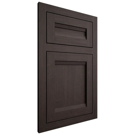 Shiloh Cabinetry Flush Inset Somerset White Oak Quarter Sawn Morel Door