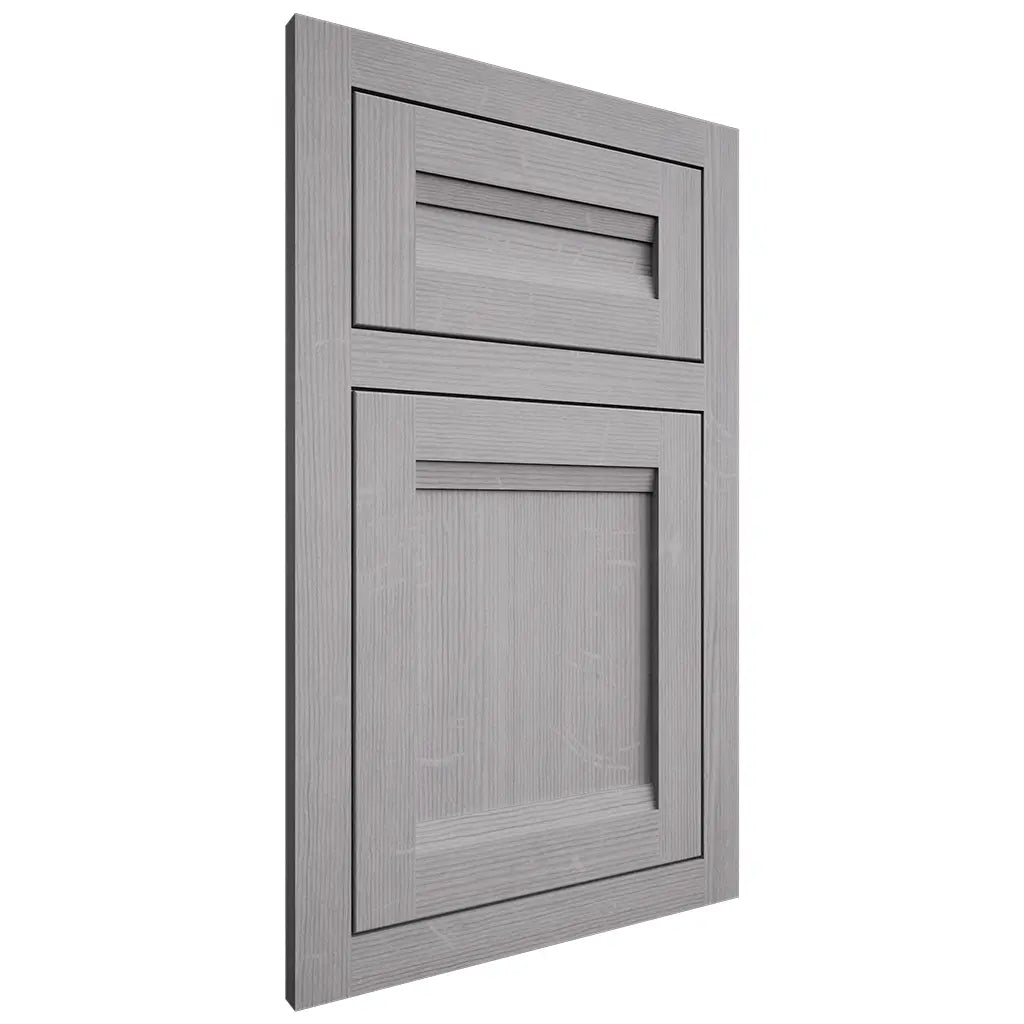 Shiloh Cabinetry Flush Inset Somerset White Oak Quarter Sawn Stratus Door