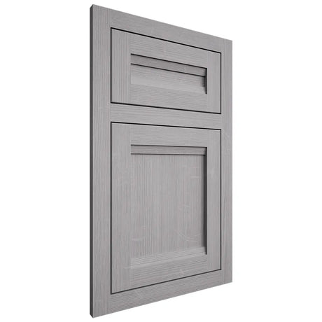 Shiloh Cabinetry Flush Inset Somerset White Oak Quarter Sawn Stratus Door