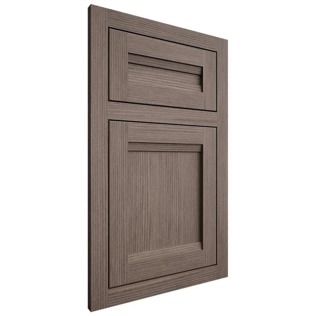Shiloh Cabinetry Flush Inset Somerset White Oak Rift Cut Clay Door