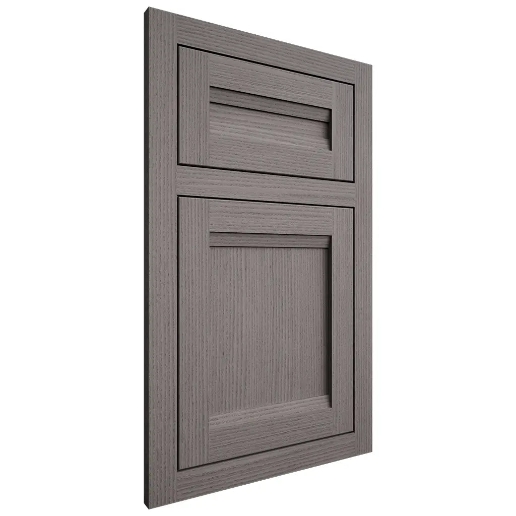 Shiloh Cabinetry Flush Inset Somerset White Oak Rift Cut Flagstone Door