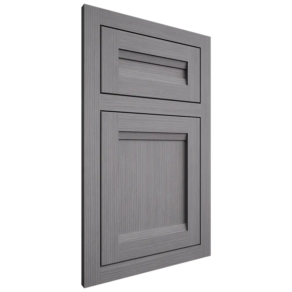 Shiloh Cabinetry Flush Inset Somerset White Oak Rift Cut Sterling Door