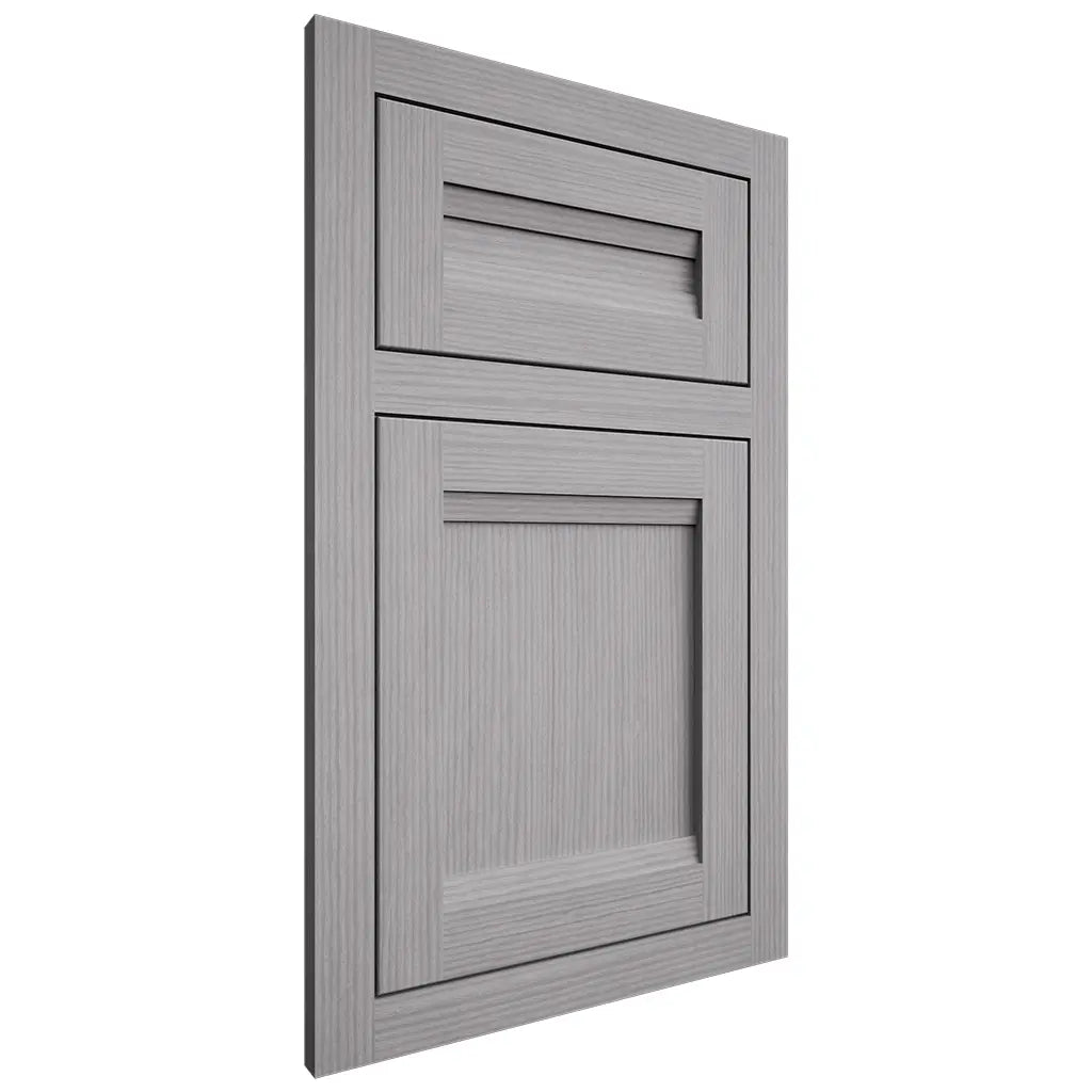 Shiloh Cabinetry Flush Inset Somerset White Oak Rift Cut Stratus Door