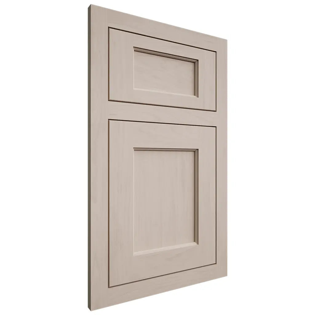 Shiloh Cabinetry Flush Inset Square Flat Alder Plain Cut White Sands Door