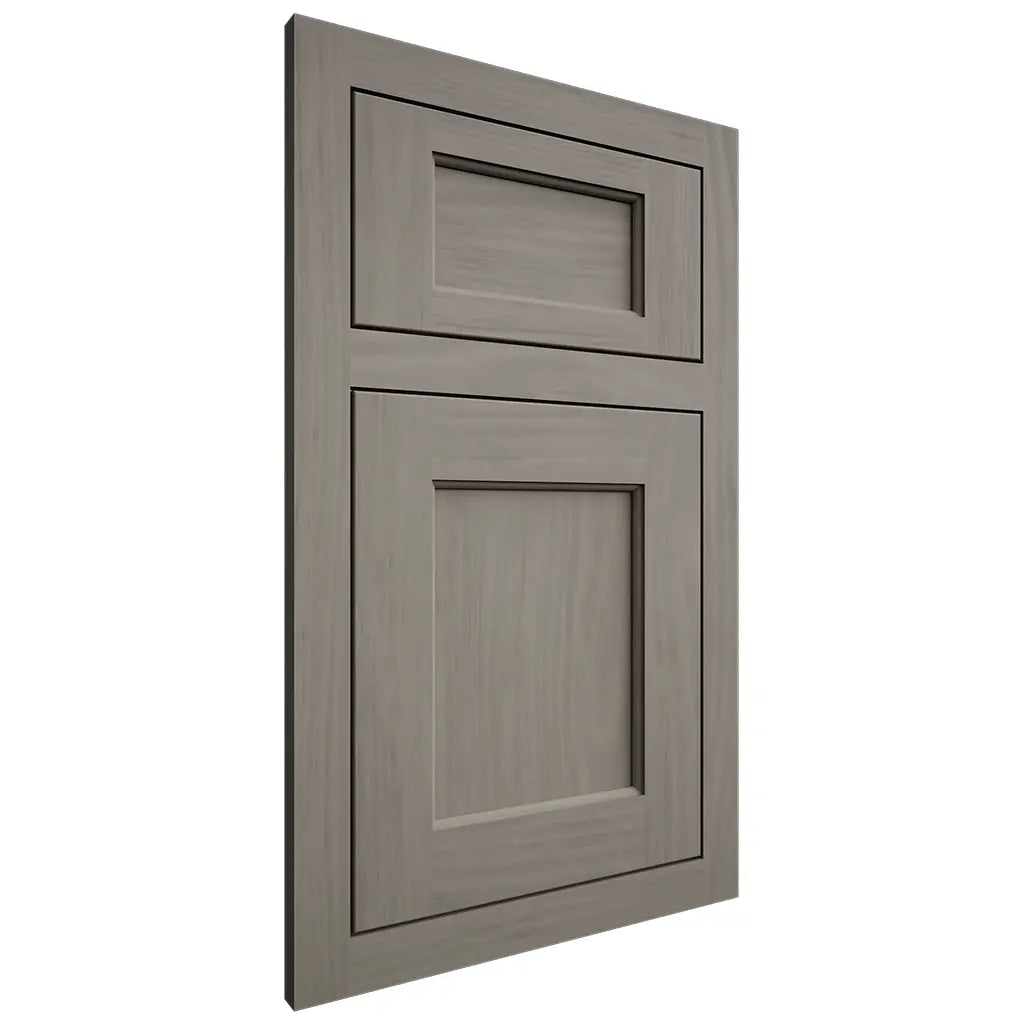Shiloh Cabinetry Flush Inset Square Flat Cherry Plain Cut Thyme Door