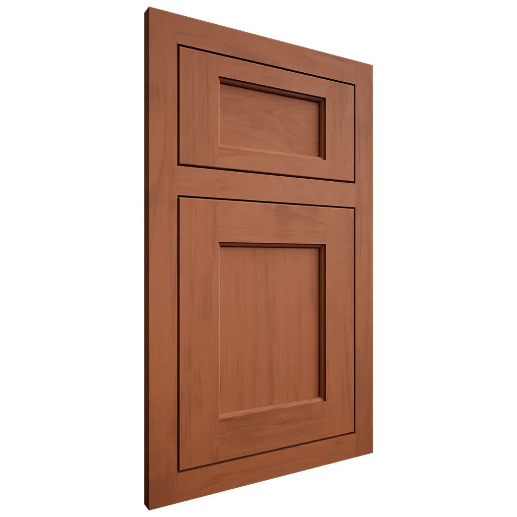 Shiloh Cabinetry Flush Inset Square Flat Maple Plain Cut Spice Door