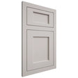 Shiloh Cabinetry Flush Inset Square Flat Paintable Amazing Gray Door
