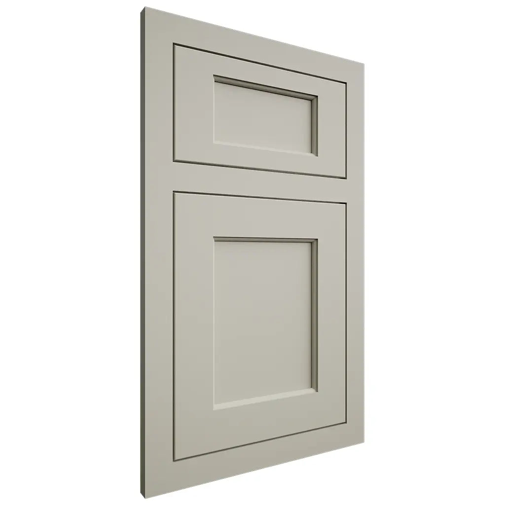 Shiloh Cabinetry Flush Inset Square Flat Paintable Clary Sage Door
