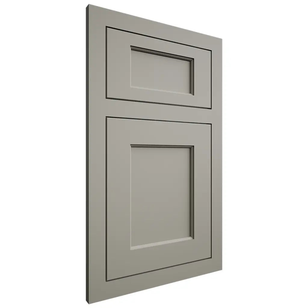 Shiloh Cabinetry Flush Inset Square Flat Paintable Evergreen Fog Door