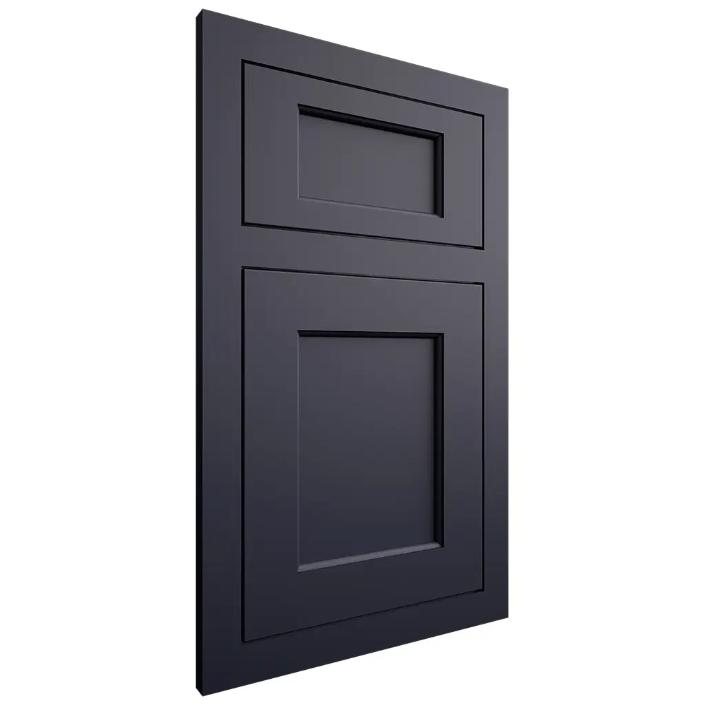 Shiloh Cabinetry Flush Inset Square Flat Paintable Hale Navy Door
