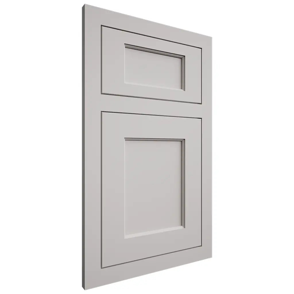 Shiloh Cabinetry Flush Inset Square Flat Paintable Mindful Gray Door