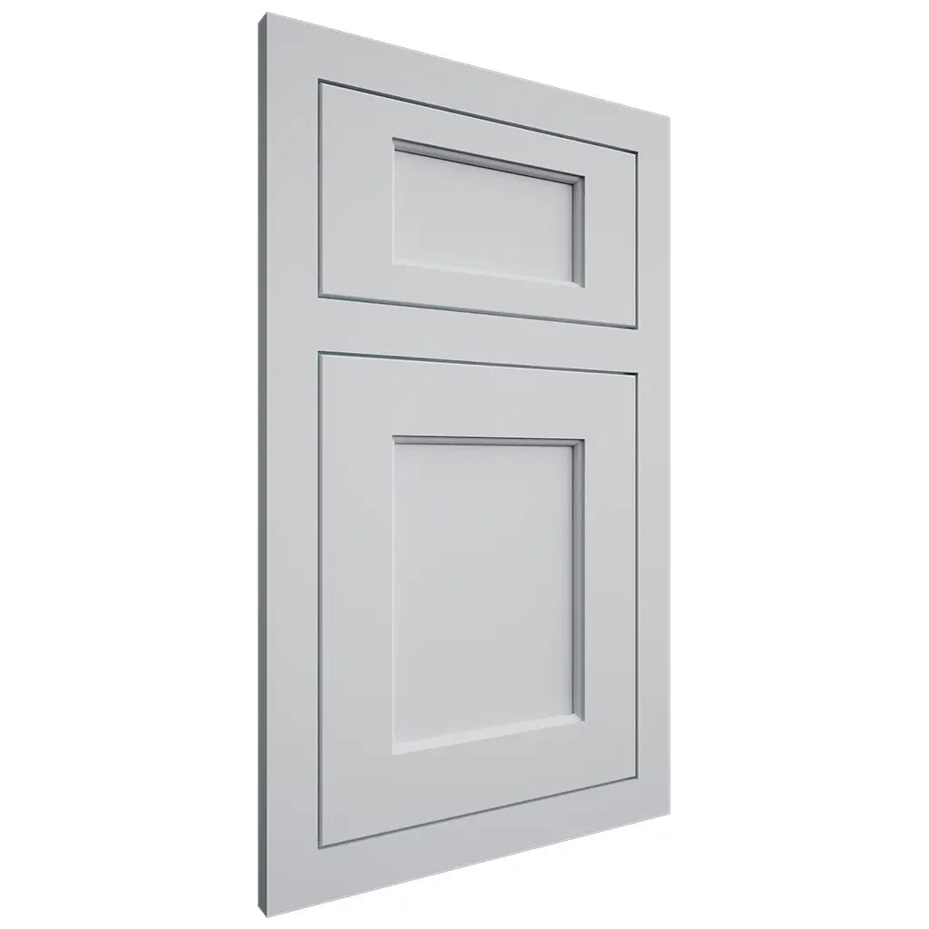 Shiloh Cabinetry Flush Inset Square Flat Paintable Niebla Azul Door