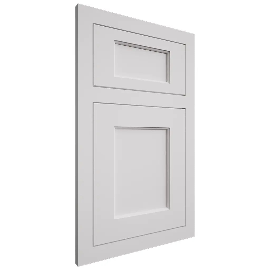 Shiloh Cabinetry Flush Inset Square Flat Paintable Polar Door