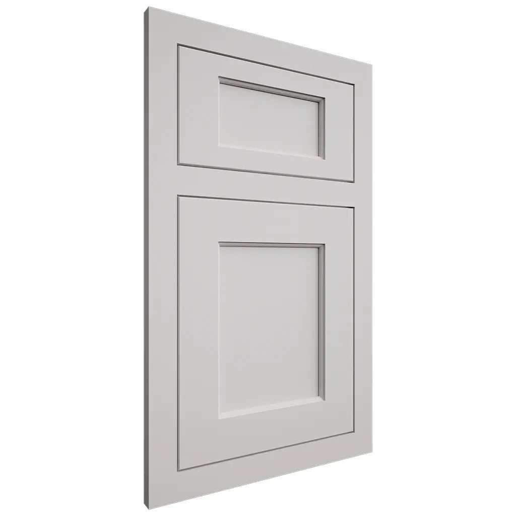 Shiloh Cabinetry Flush Inset Square Flat Paintable Repose Gray Door